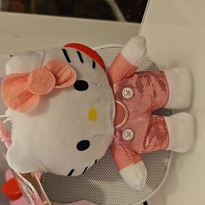 Hello kitty 3D plush keychain
